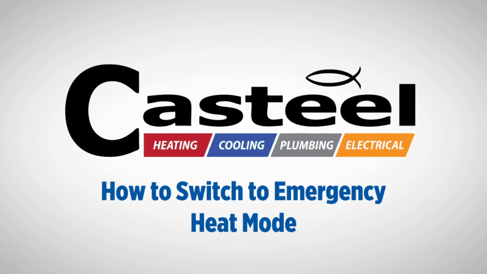 Casteel How to Switch to Emergency Heat Mode