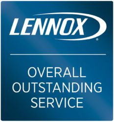 Lennox Overall Outstanding Service